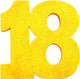 Décoration de table anniversaire sans marque sans marque or 18.