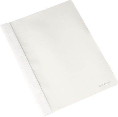 Dossier à fixation rapide Q-connect, a4, blanc 25 pièces