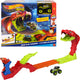 Piste de retrait du serpent slam des camions monstres Hot Wheels