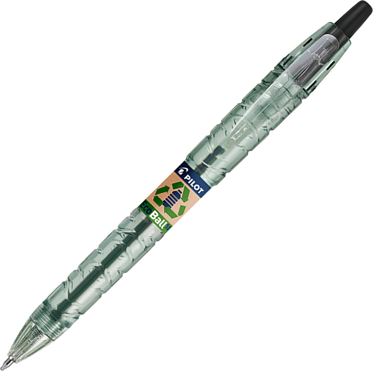 Stylo à bille Pilot begreen b2p ecoball moyen noir | 10 pièces