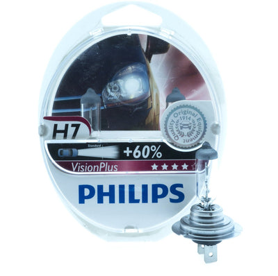 Lampe halogène Philips h7 pour Ford, Opel et VW, 55w, 3250k, 1500lm, lot de 2.