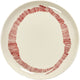 Serax - fête ottolenghi - assiette m - blanc rouge - 22 ø - 2 pièces