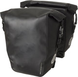 Agu clean double sacoche de vélo abri click'ngo medium mik noir - afbeelding 1