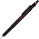 Porte-mine et écran tactile Rotring 800+ - 0,5 mm - boîtier en métal noir