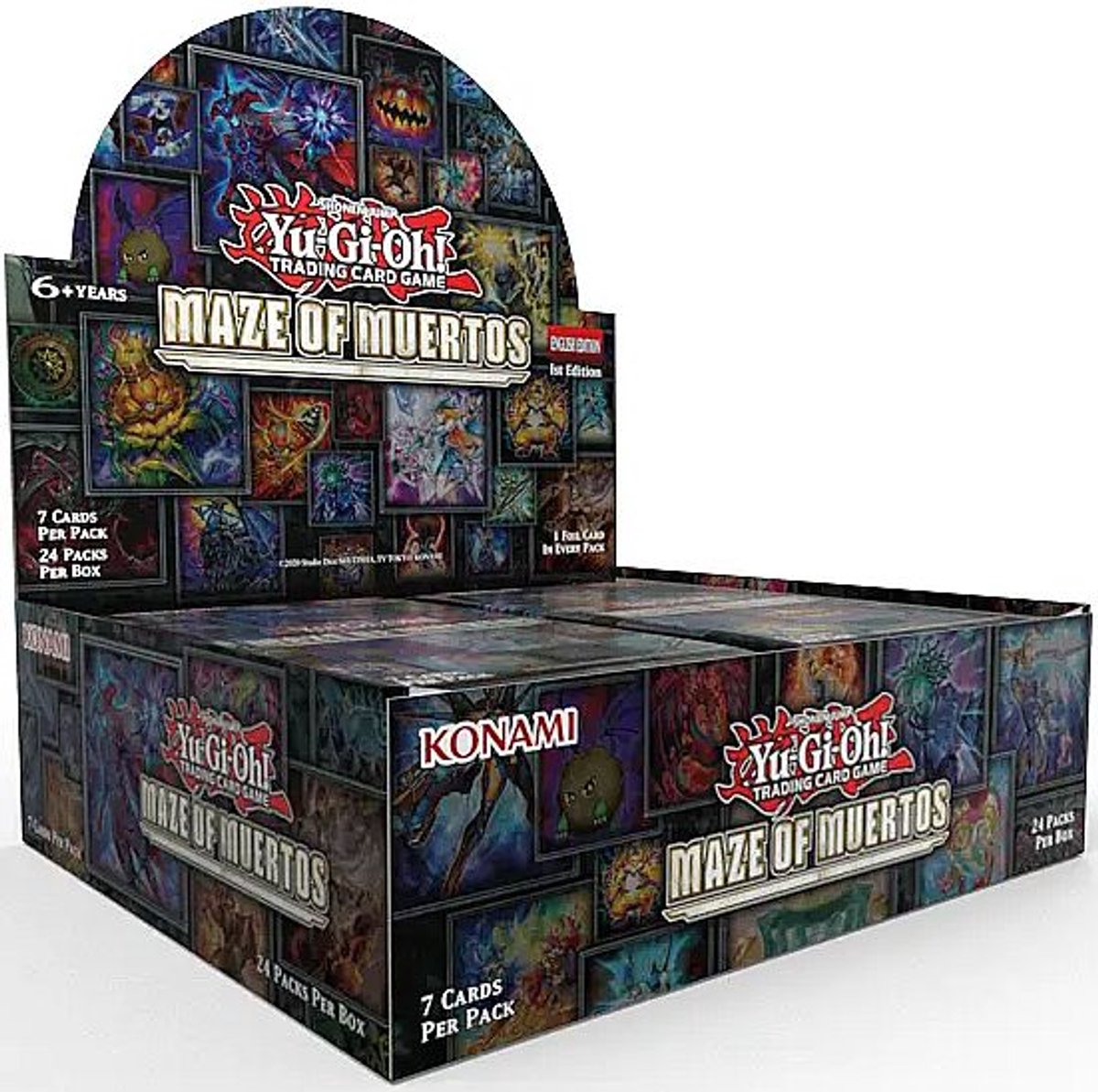 Yugioh! - konami yu-gi-oh ! - boîte de rappel labyrinthe de muertos