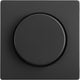 Plaque centrale Berker q1 - avec bouton pour variateur - anthracite