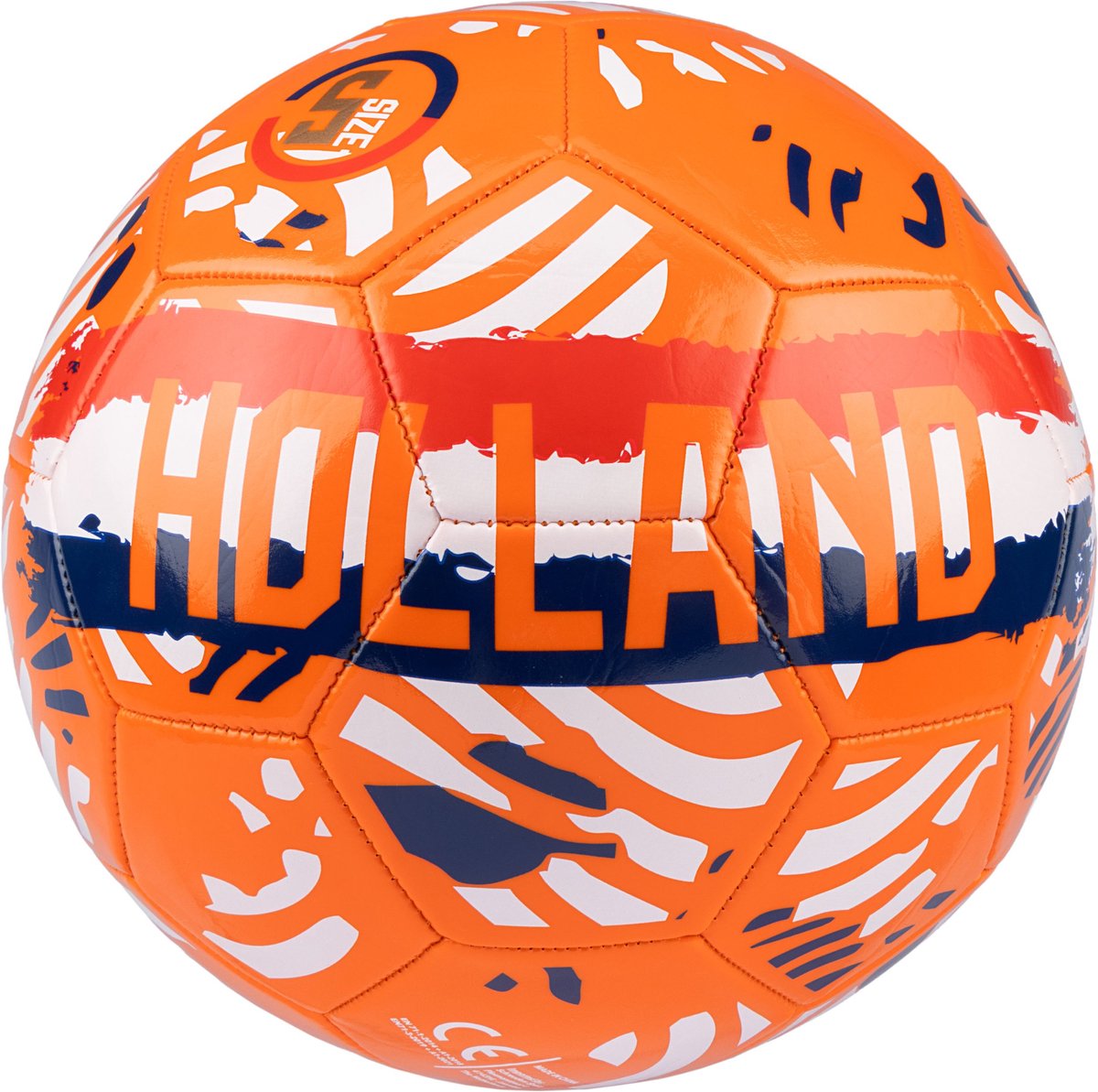 Ballon de football Avento - menace orange - orange - taille 5 - ø env. 22 cm - coupe du monde de football