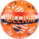 Ballon de football Avento - menace orange - orange - taille 5 - ø env. 22 cm - coupe du monde de football