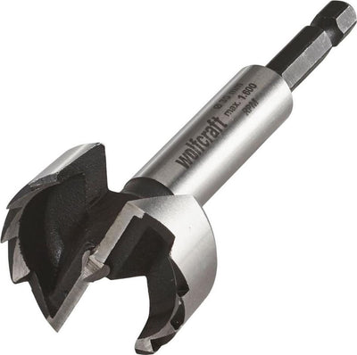 Wolfcraft - foret cylindrique à bois ø 35 mm - foret Forstner - foret à charnière - tige hexagonale - 3310000