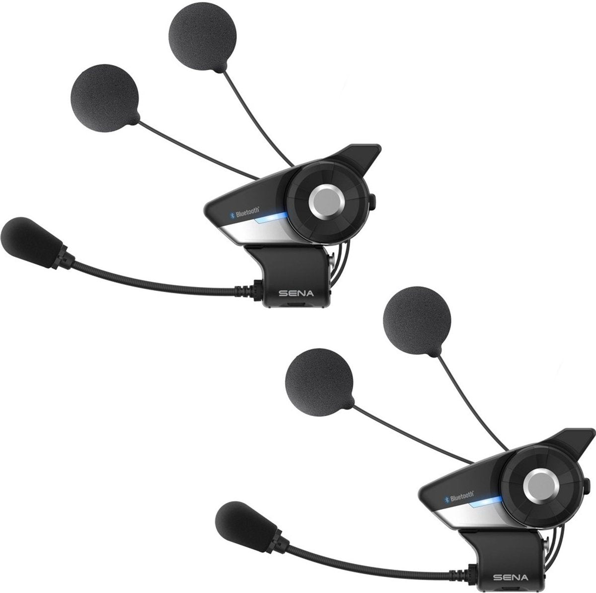 Ensemble double moto Sena 20s evo, systèmes de communication modèle 2021