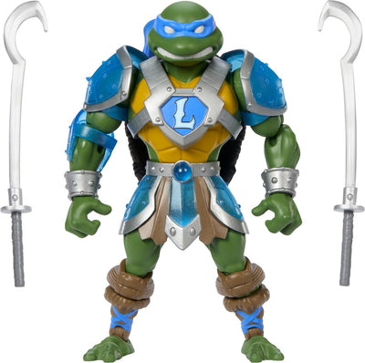 Mattel Motu x TMNT : figurine Les Tortues de Grayskull figurine Leonardo 14 cm