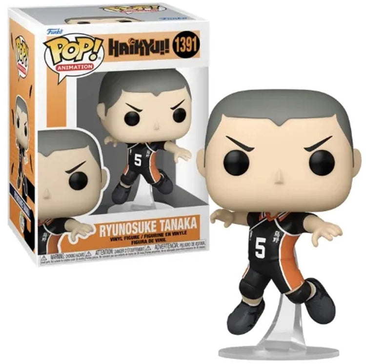 Funko haïkyu !! - populaire! animation tanaka figurine collector 9 cm - multicolore