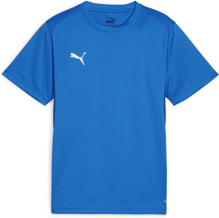 Puma teamgoal jersey jr maillot de sport pour garçons - limonade bleu électrique- blanc- team royal