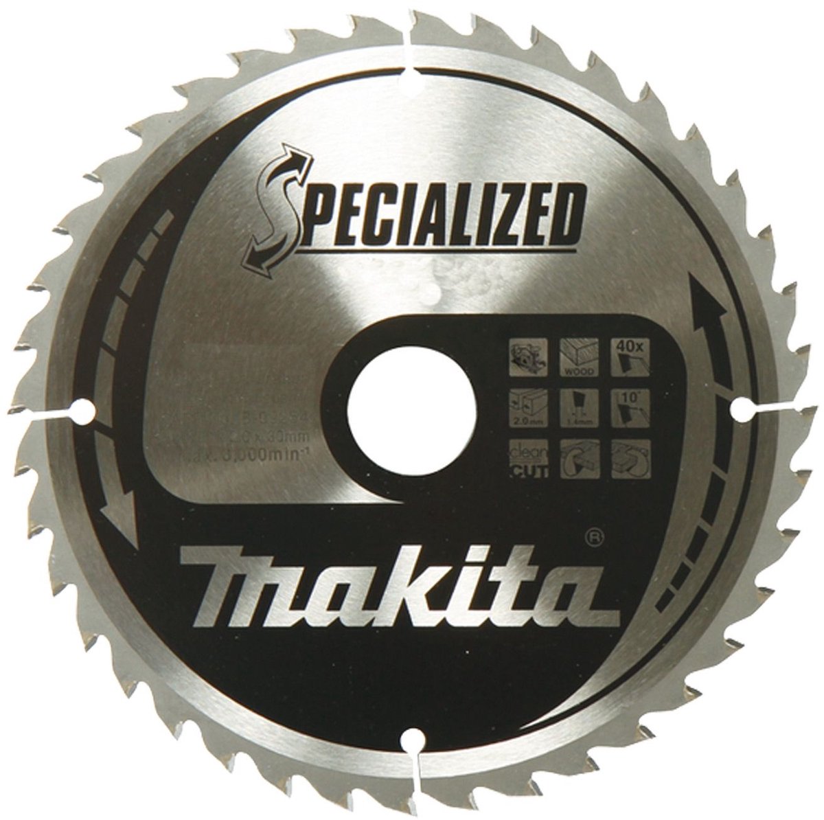 Accessoires Makita lame de scie circulaire bois | construction de bâtiments - b-33554