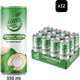 I am superjuice eau de coco 12x0,33l - - 100% pure eau de coco - sans : sucres ajoutés, édulcorants, conservateurs, concentrés, colorants ou autres additifs - 100% pure naturelle - boisson à la noix de coco