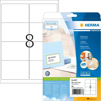 Etiquettes herma