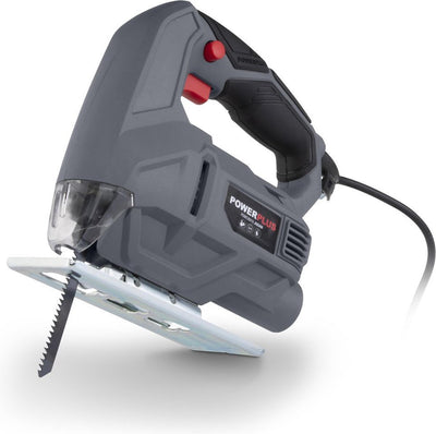 Scie sauteuse électrique Powerplus powe30010 - Machine à scier 450w - 3000min-1 - outil avec 1 acc.
