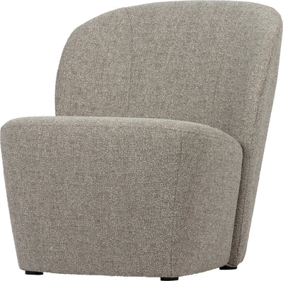 Fauteuil loft Vtwonen - tissu mixte - beige naturel - 75x68x72 cm