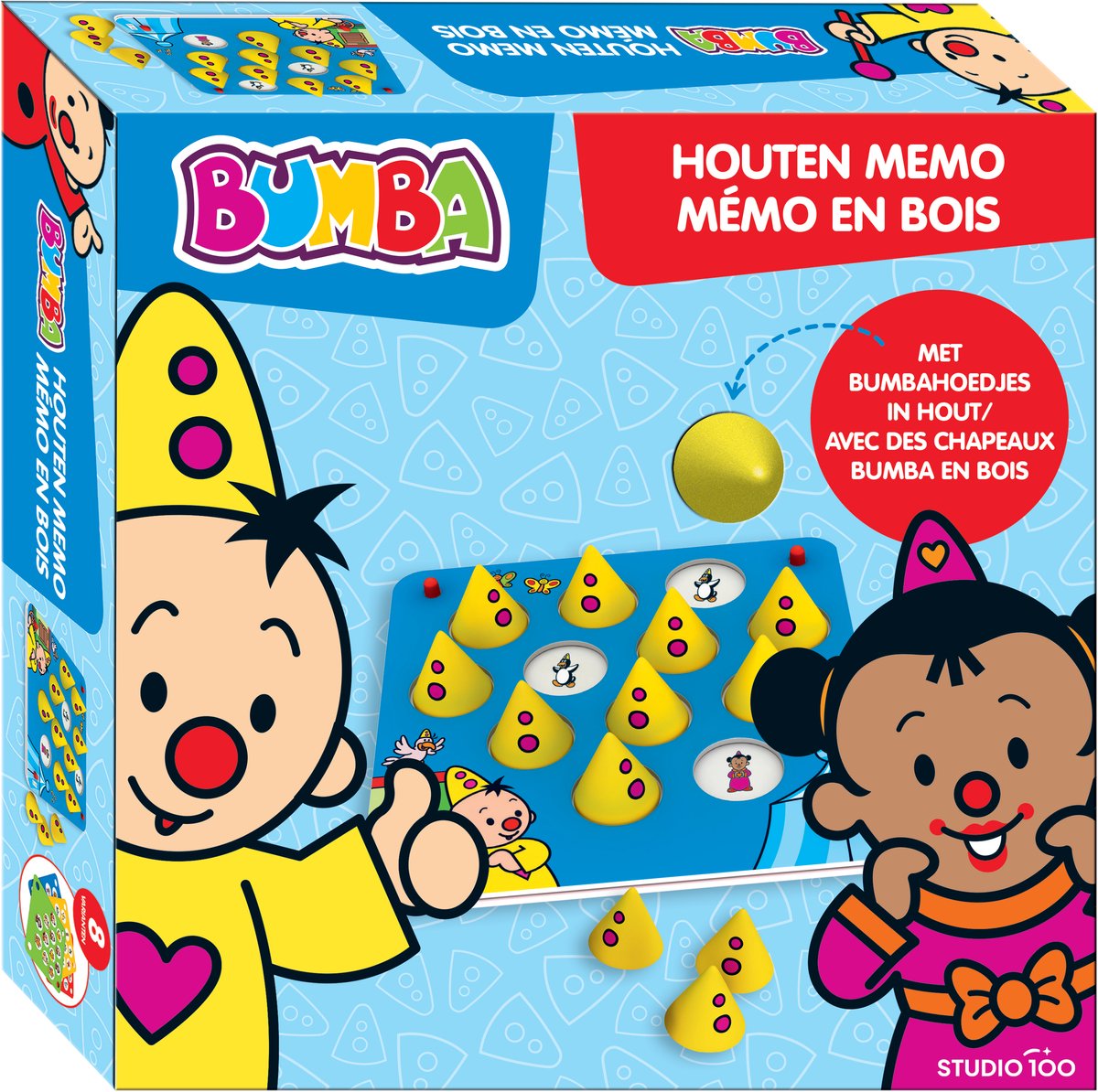 Studio 100 Bumba Houten Memospel