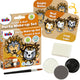 Klein Toys - set de maquillage 'chevalier-loup' - trois tablettes de peinture en noir, gris et blanc - certifié ISO 16128