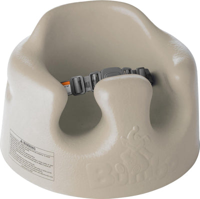 Siège de sol Bumbo taupe - chaise haute - chaise haute - siège bébé - mousse souple - à partir de 3 mois