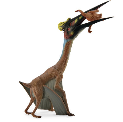 Figurine Collecta - proie quetzalcoatlus - (xl) - préhistoire - peinte à la main - miniature