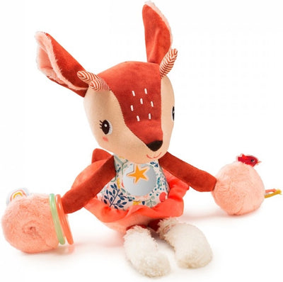 Lilliputiens - peluche multi-activités - Stella le cerf