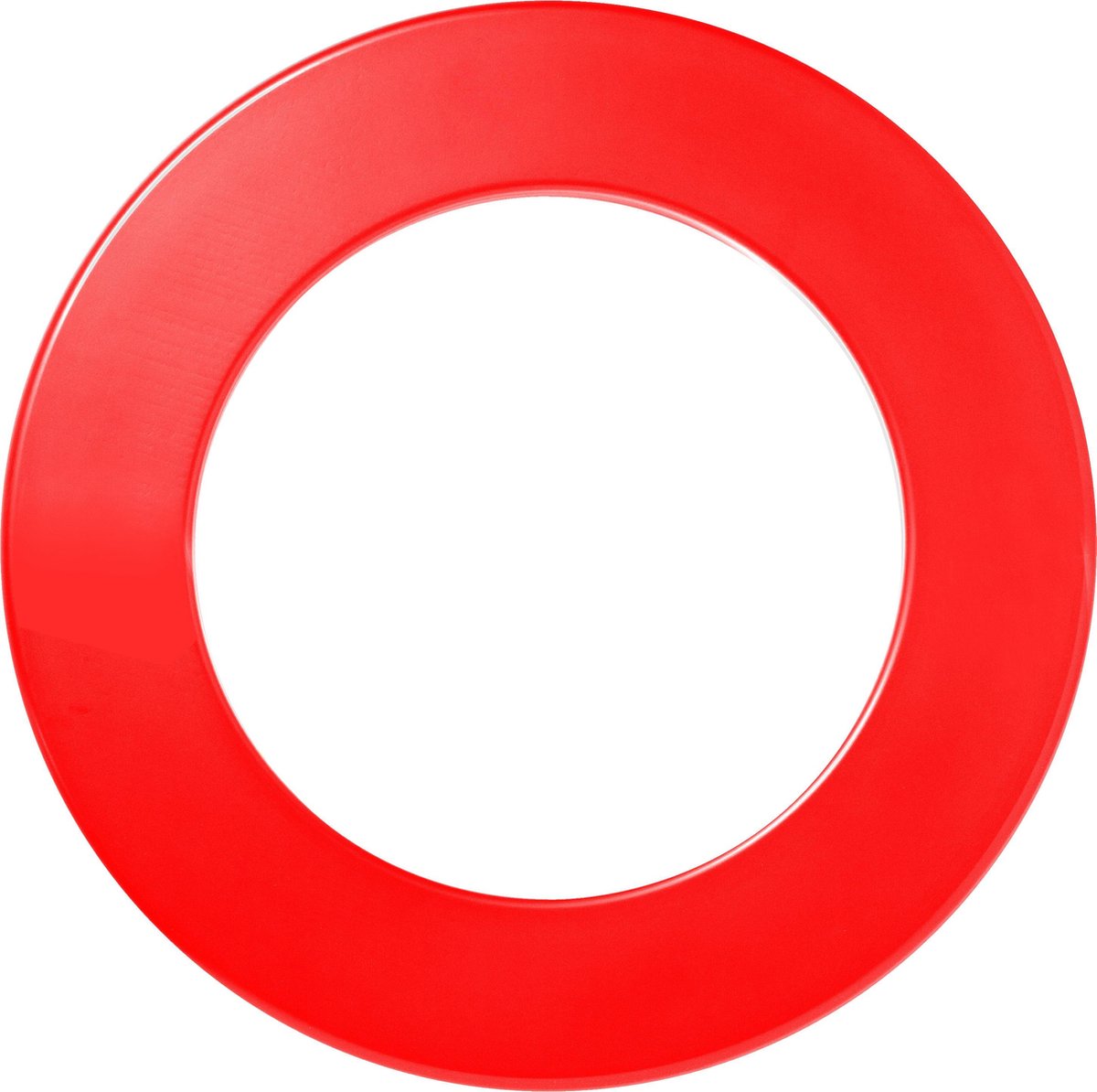 Engelhart Dartboard Surround Rouge – Anneau de protection en mousse PU – 66,5 cm – Convient à n'importe quelle cible de fléchettes – Dart Surround – Fléchettes Longfield