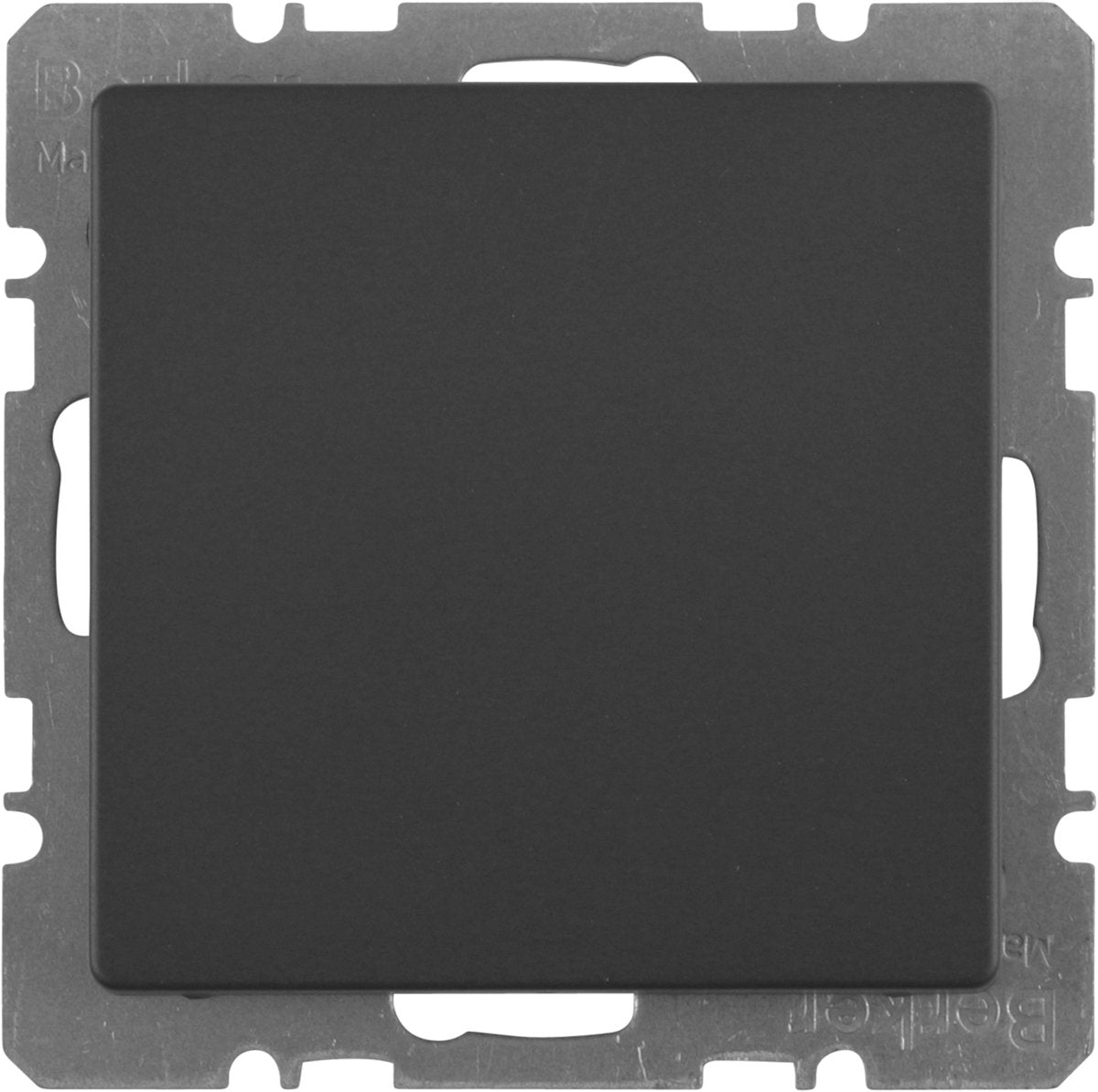 Plaque d'obturation Berker q1 - à encastrer - anthracite