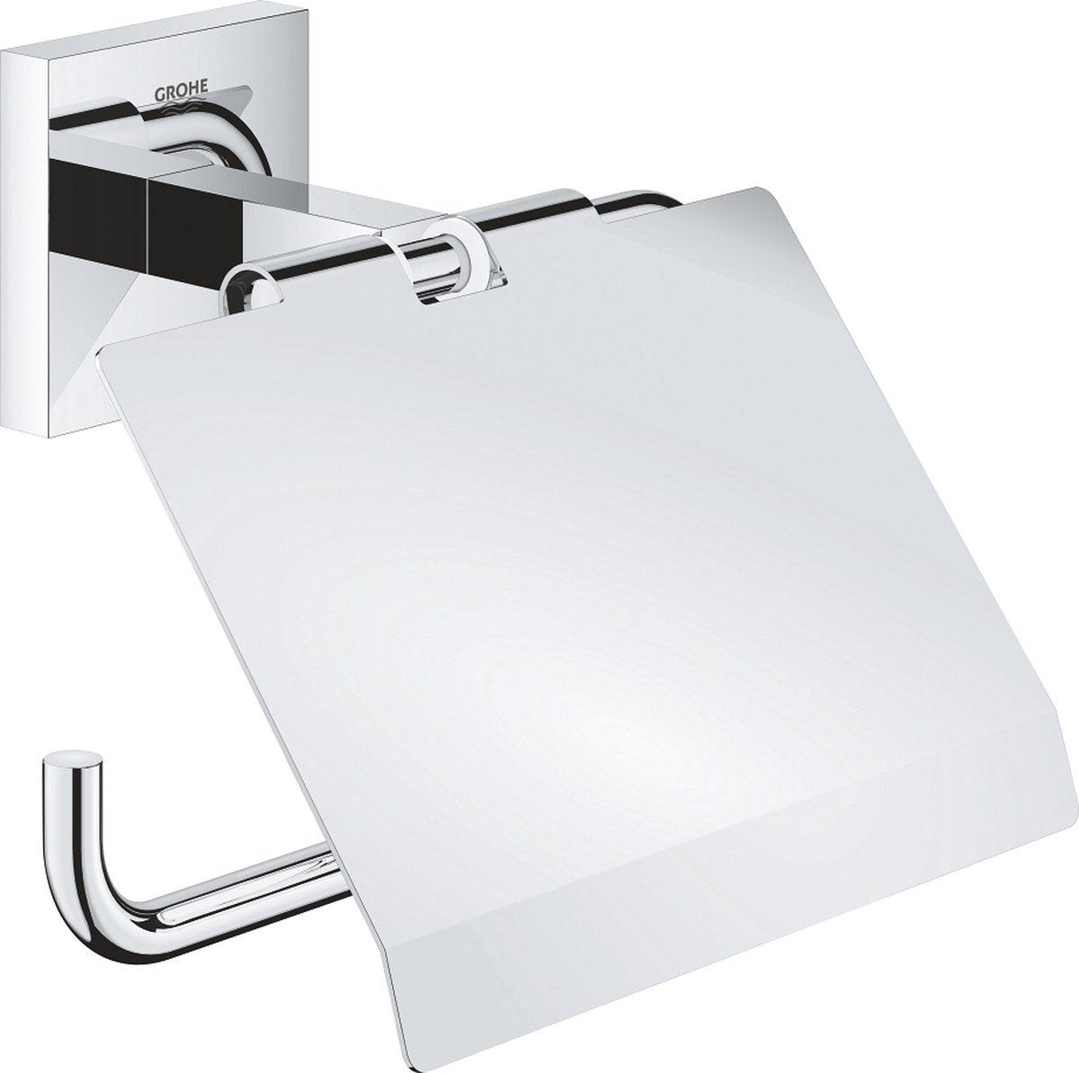Grohe start cube porte-rouleau de papier toilette - chromé 41102000