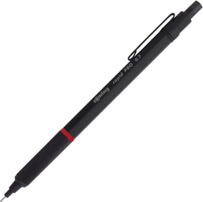 Porte-mine Rotring rapid pro - 0,7 mm - boîtier noir