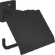 Porte-rouleau de papier toilette Grohe quickfix start cube - avec couvercle - noir mat