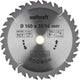 Wolfcraft - lame de scie circulaire 160x16mm 160x20mm - 20 dents hm - coupes rapides et grossières - 6733000
