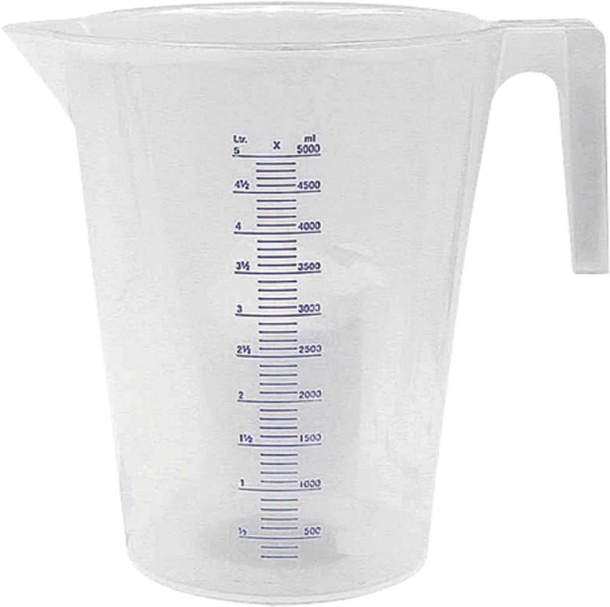 Gobelet doseur en plastique Pressol - 2l - résistant à l'huile et aux acides