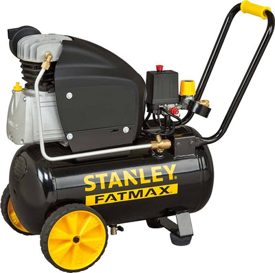 Compresseur Stanley 251 10 24s fmxcm0062e - compresseur d'air 10bar - 24l - 240l min - poignée antidérapante intégrée - noir