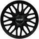 Sparco enjoliveurs roma 16 pouces noir - 4 pièces