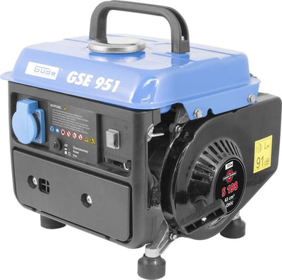 Güde gse 951 Groupe électrogène à essence 2 temps 720 w | agrégat | alimentation de secours | 1,5 ch