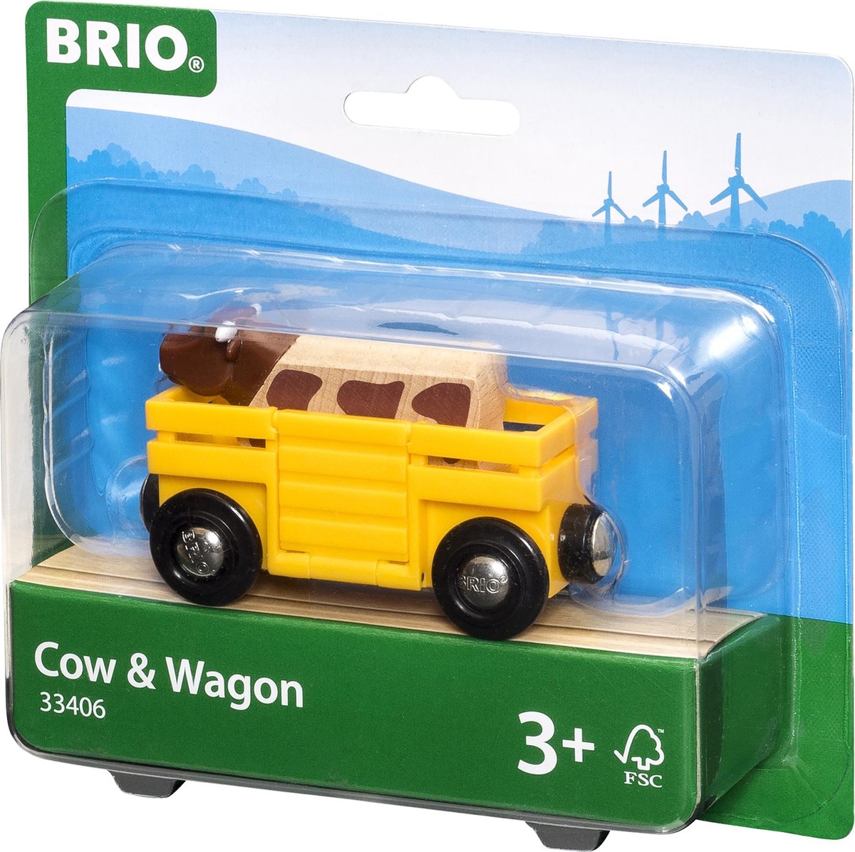 Wagon à bestiaux Brio - 33406