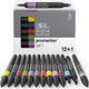 Winsor Newton 0290137 promarker™ 12+1 | marqueurs de mise en page professionnels marqueurs à alcool