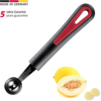 Cuillère boule Westmark cuillère à melon pour fruits et légumes, ø 26 mm, longueur : 17,3 cm, plastique inox, galant, noir rouge, 29222270