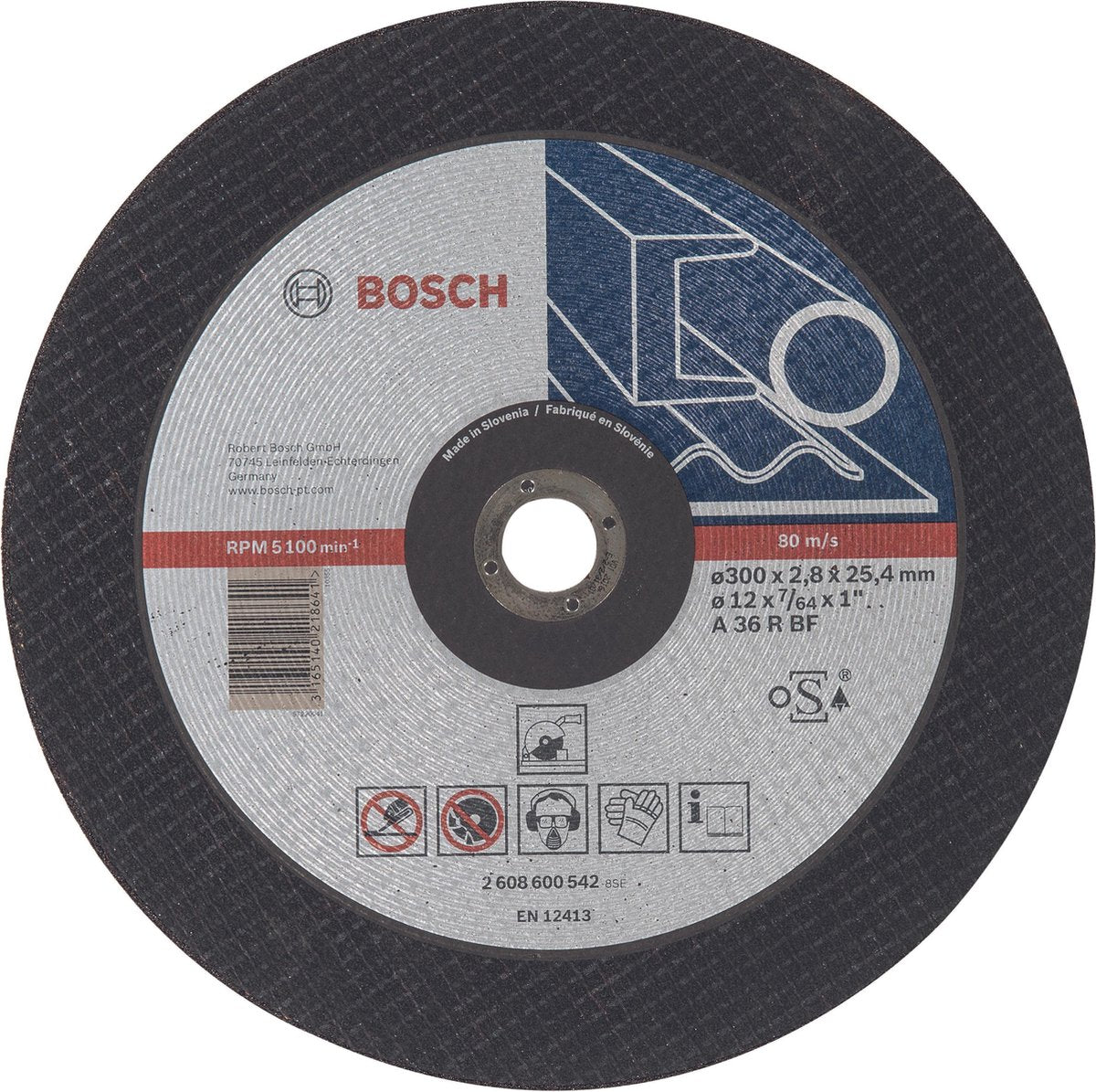 Bosch DSS à droite avec. 300x2,8