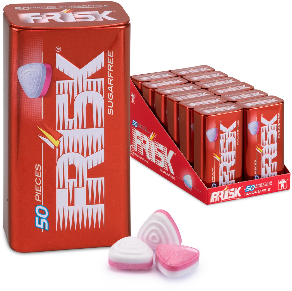 Frisk fraise - Fresh Makers - sans sucre - 1x12 pièces