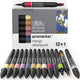 Winsor Newton promarker™ 12+1 ensemble manga steampunk | marqueurs de mise en page professionnels marqueurs à alcool