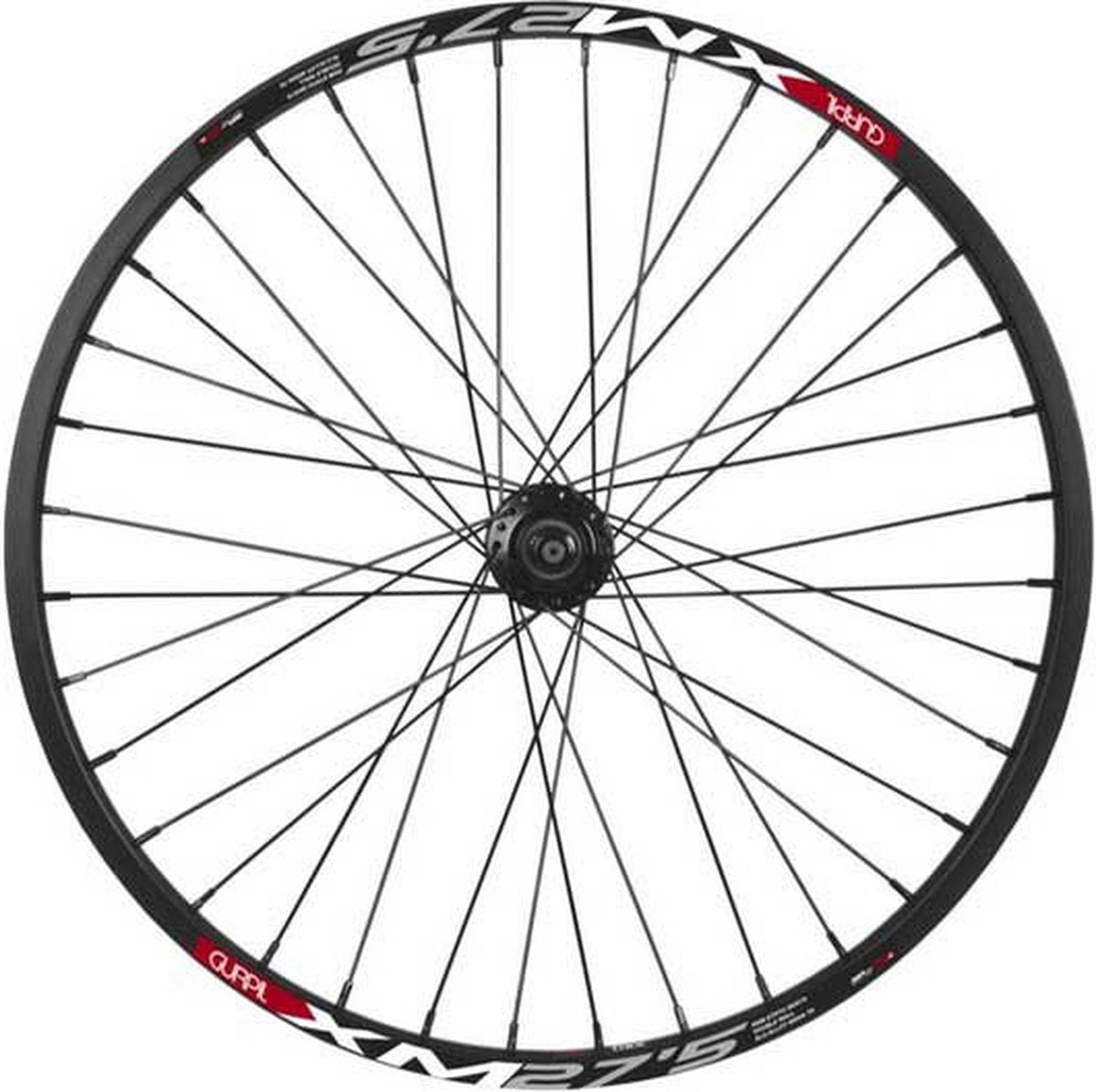 Gurpil xm m475 27.5´´ 6b disque vtt roue arrière noir 9 x 135 mm shimano sram hg