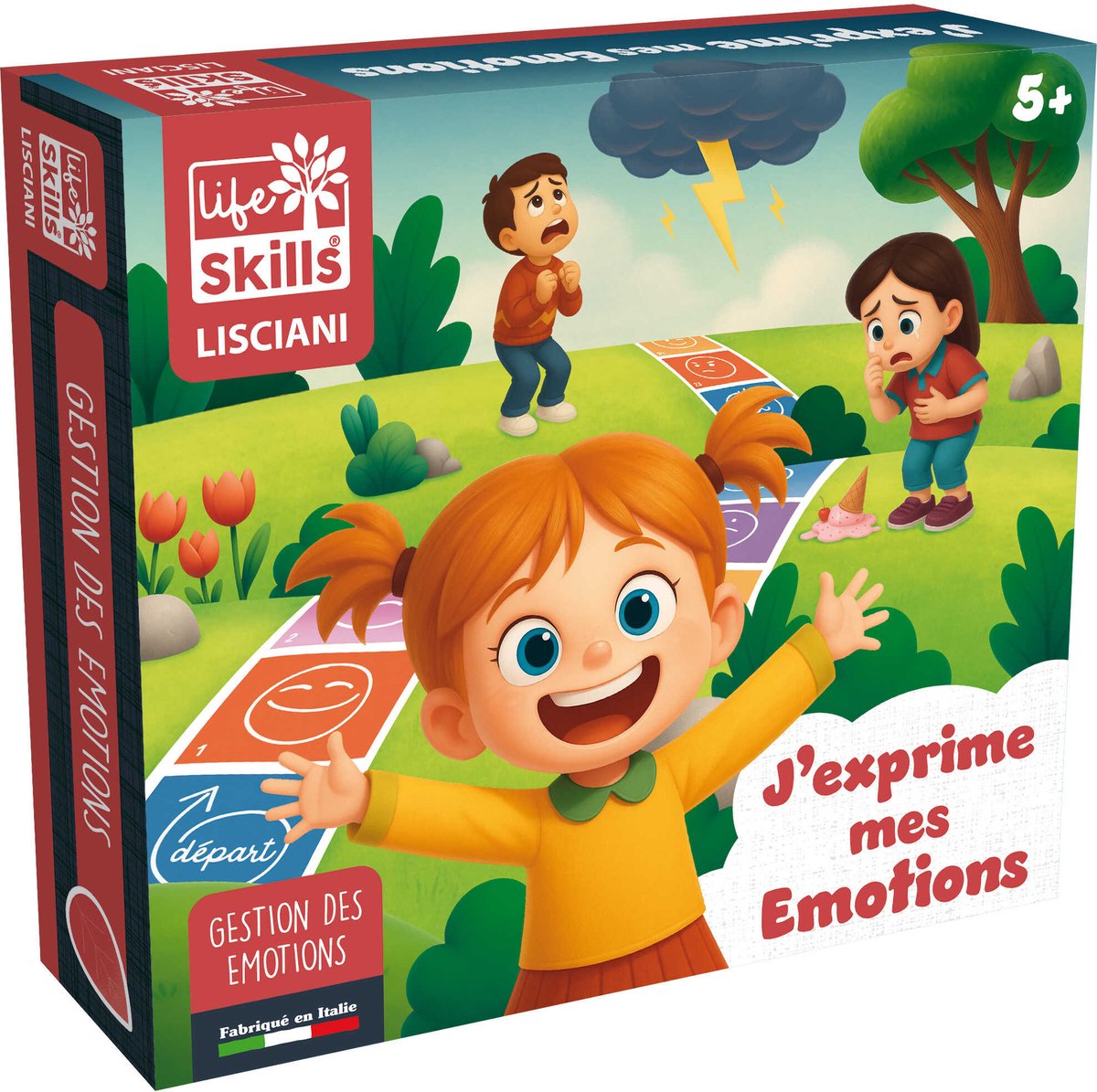 Lisciani compétences de vie il gioco delle emozioni ed. français