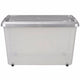 Boîte de rangement Iris 50 litres de roues