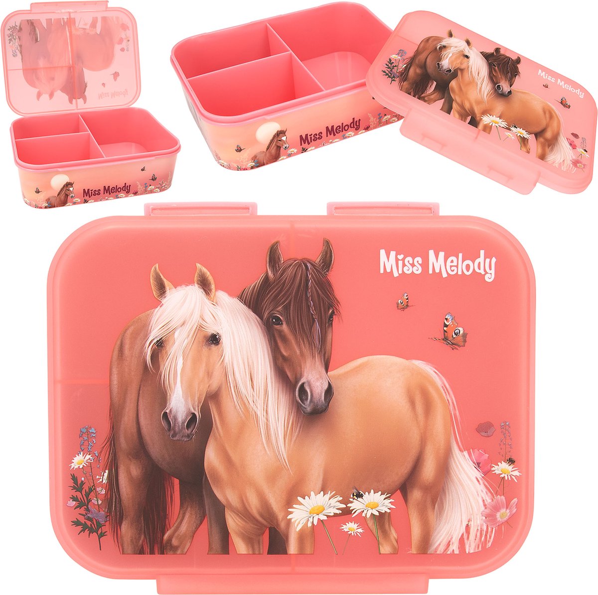 Depesche - boîte à lunch miss melody - fleurs