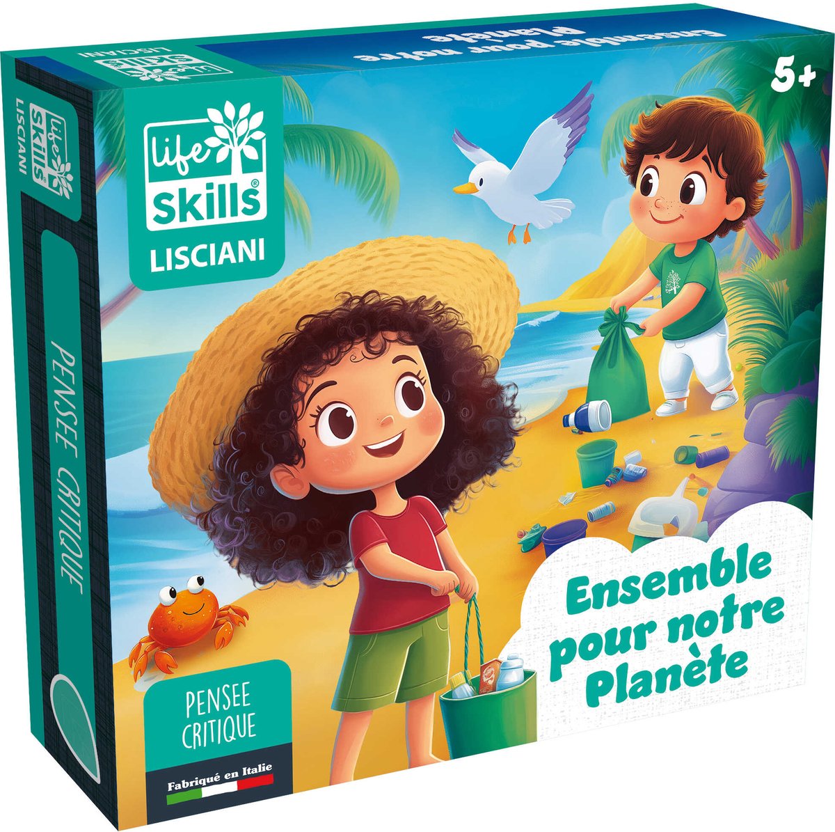Lisciani compétences de vie insieme per il pianeta ed. français