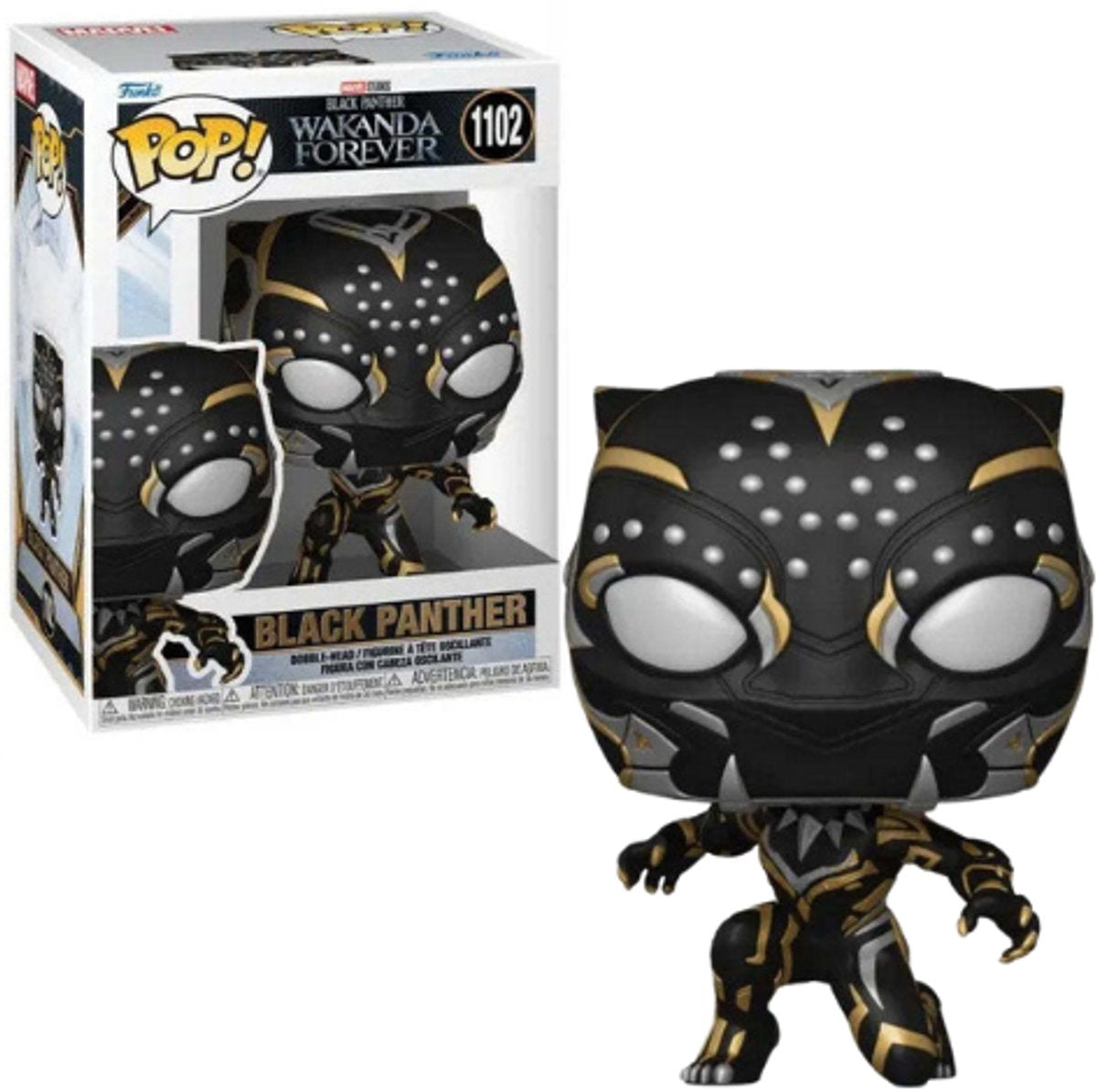 Funko pop merveille : panthère noire : wakanda pour toujours - pop #1102