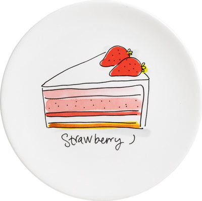 Blond Amsterdam, on se rattrape : assiette fraise 18cm